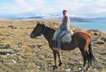 paardrijden in argentinië patagonië el calefate glacier