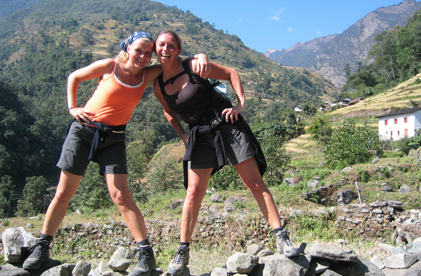 reizen naar Nepal, trekking door Himalaya