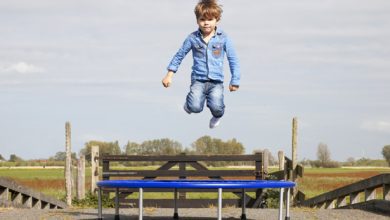 trampoline springen goed voor hypermobiele kinderen | AllinMam.com