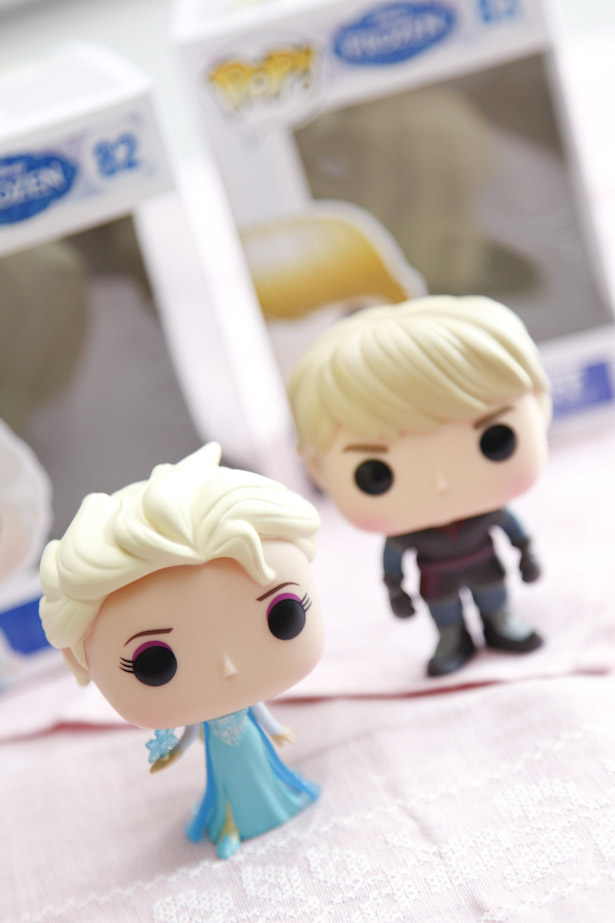 frozen vinyl figuren Elsa en Kristof | AllinMam.com