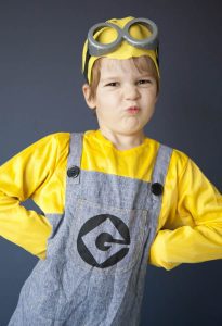 verkleedkleding voor kinderen, word een minion