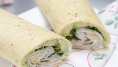 wrap met kip en avocado | AllinMam.com