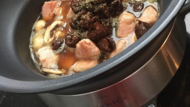 slowcooker recept varkenshaas met pruimen | AllinMam.com