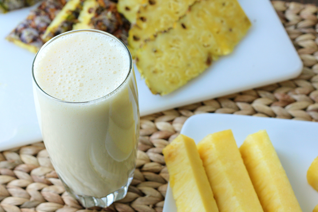 Pineapple Smoothie by Emily Carlin smoothie photo