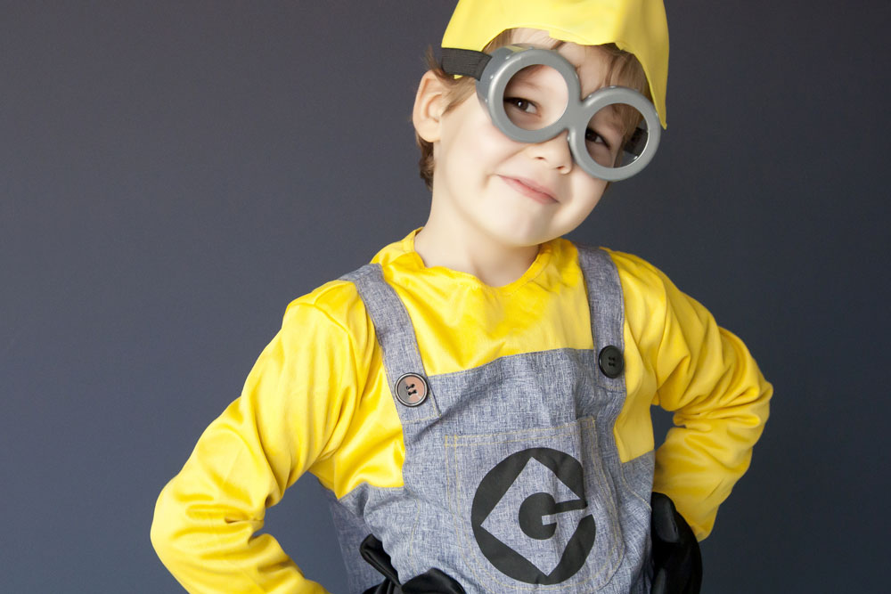 verkleedkleding voor kinderen, word een minion