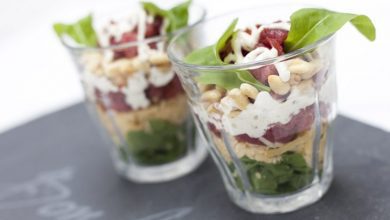 Recept voor carpaccio in een glaasje - AllinMam.com