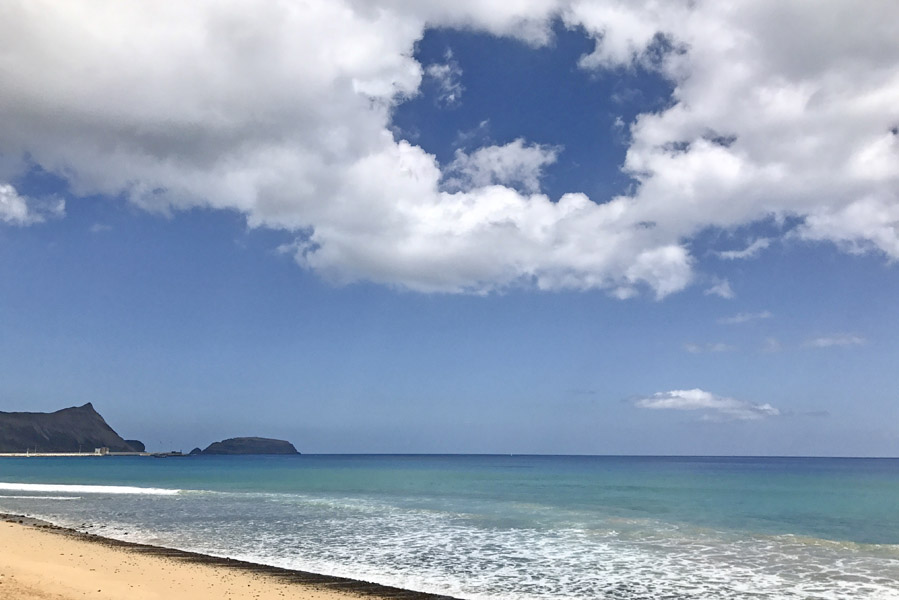 Porto Santo strand - AllinMam.com