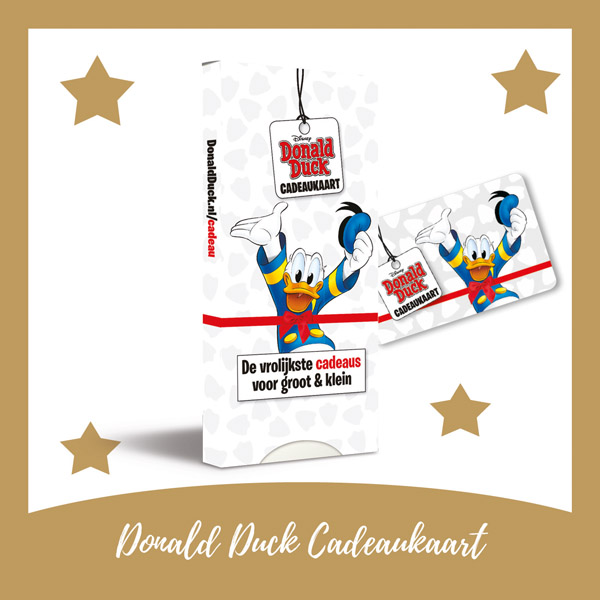 Donald Duck cadeaukaart - AllinMam.com