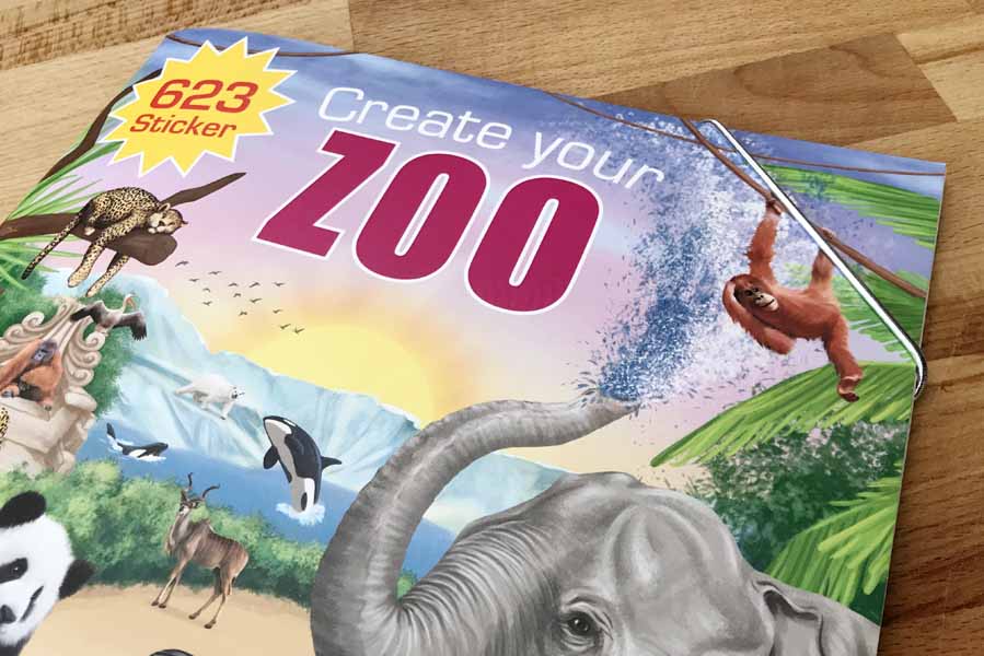 Create your Zoo stickerboek: ideaal voor op vakantie - AllinMam.com