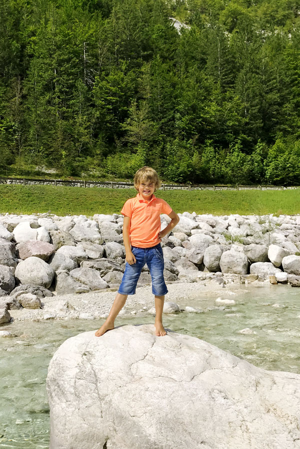 Soča rivier in Triglav National Park - AllinMam.com