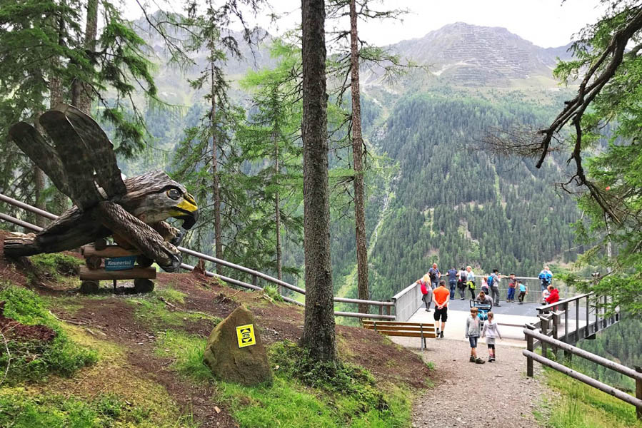 Adlerblick Feichten Kaunertal - AllinMam.com