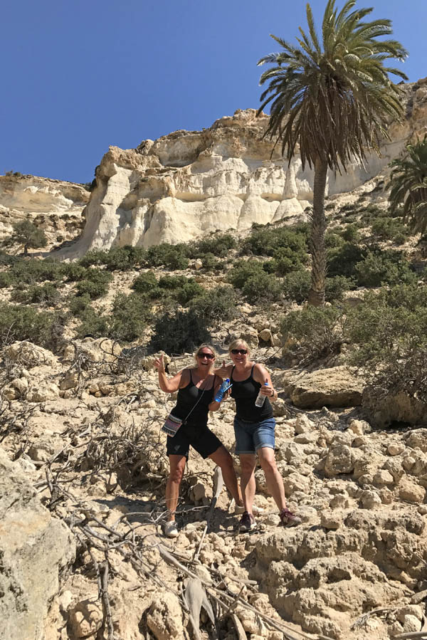 Martsalo beach op Kreta: wandeling door kloof naar verborgen strand - AllinMam.com