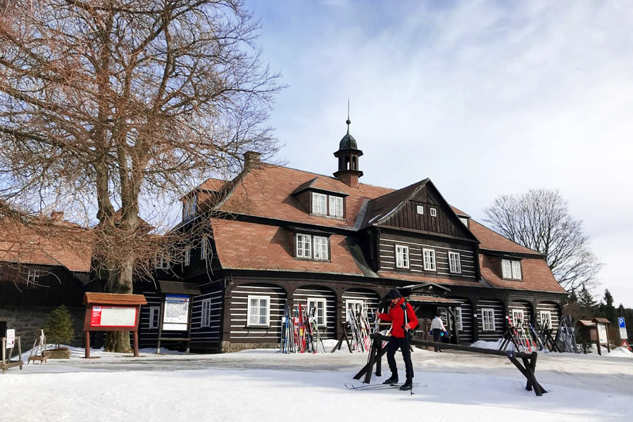 Langlaufen in Bedřichov - Liberec: combinatie stedentrip en skiën in Tsjechië - AllinMam.com