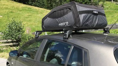 Opvouwbare dakkoffer: onze Hapro softbox ervaring - AllinMam.com