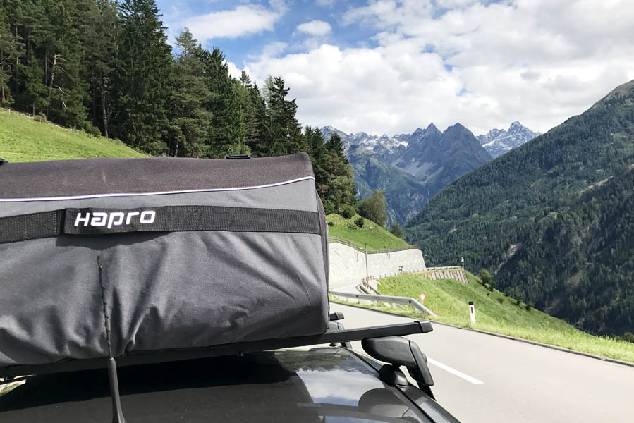 Trekker teleurstellen Geurloos Opvouwbare dakkoffer: onze Hapro softbox ervaring [REVIEW] - AllinMam.com