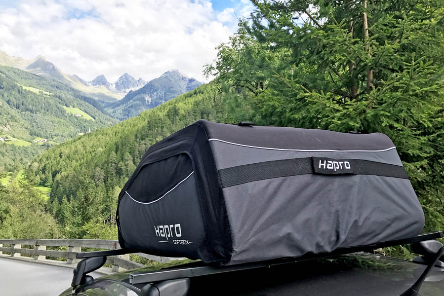 Trekker teleurstellen Geurloos Opvouwbare dakkoffer: onze Hapro softbox ervaring [REVIEW] - AllinMam.com