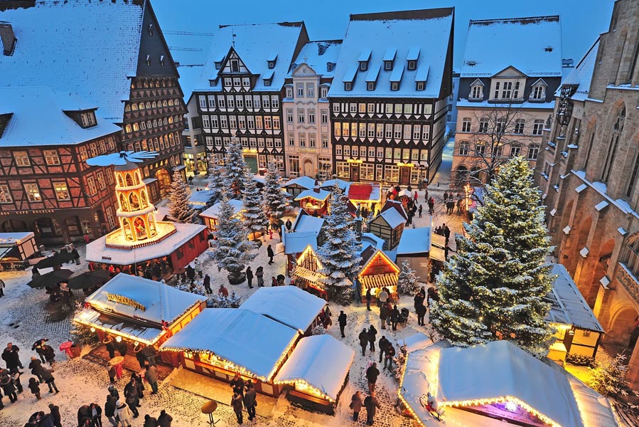 Hildesheim - De mooiste onbekende kerstmarkten in Duitsland - AllinMam.com
