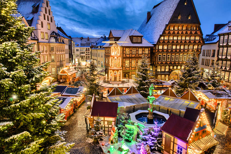 Hildesheim - De mooiste onbekende kerstmarkten in Duitsland - AllinMam.com