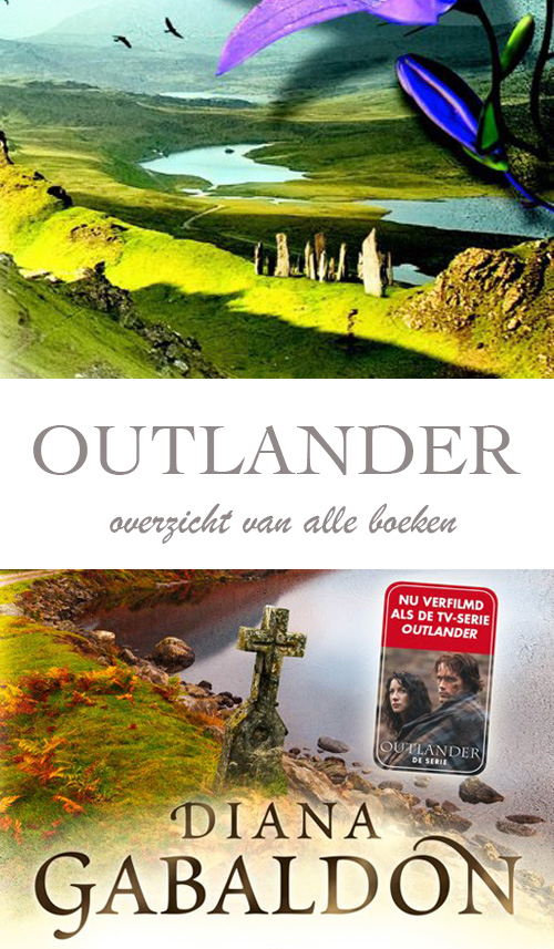 De (volgorde van) Outlander boeken van Diana Gabaldon - AllinMam.com