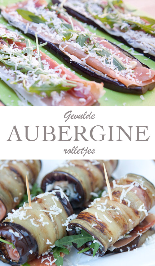 Recept voor gevulde aubergine rolletjes - AllinMam.com