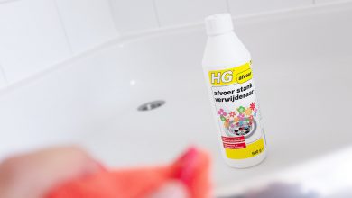 Een frisse en lekker ruikende badkamer met HG producten - AllinMam.com