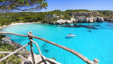 Cala Macarella beach, Menorca, misschien wel de meest geschikte bestemming voor een gezinsvakantie - AllinMam.com