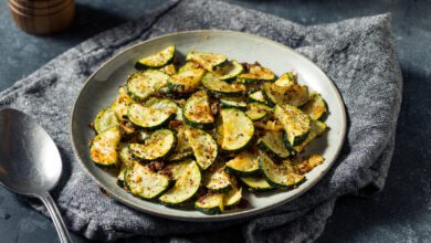 Recept voor geroosterde courgette uit de oven - AllinMam.com